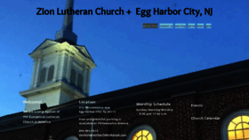 What Zionlutheranchurch.us website looked like in 2020 (4 years ago)