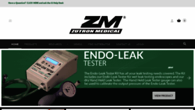 What Zutron.com website looked like in 2020 (4 years ago)