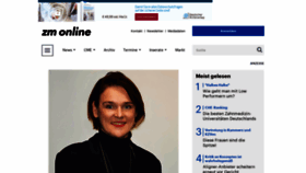 What Zm-online.de website looked like in 2020 (4 years ago)