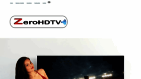 What Zerohdtv.com website looked like in 2020 (4 years ago)