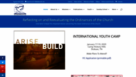 What Zionassemblychurchofgod.com website looked like in 2020 (4 years ago)