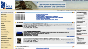 What Zoll-auktion.de website looked like in 2020 (4 years ago)