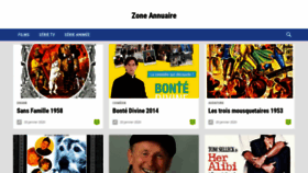 What Zone-annuaire.xyz website looked like in 2020 (4 years ago)