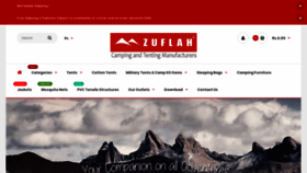 What Zuflah.com website looked like in 2020 (4 years ago)