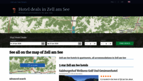 What Zell-am-see-hotels.com website looked like in 2020 (4 years ago)