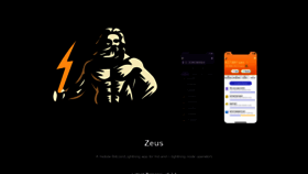 What Zeusln.app website looked like in 2020 (4 years ago)