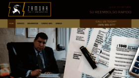 What Zamorataxandimmigration.com website looked like in 2020 (4 years ago)