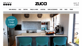 What Zuca.co.nz website looked like in 2020 (4 years ago)