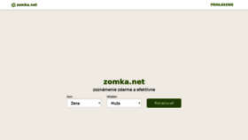 What Zomka.net website looked like in 2020 (4 years ago)