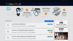 What Zlapgrafika.pl website looked like in 2020 (4 years ago)