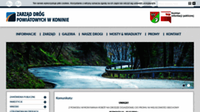 What Zdp.konin.pl website looked like in 2020 (4 years ago)