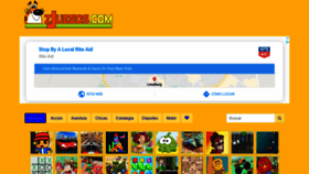 What Zjuegos.com website looked like in 2020 (4 years ago)