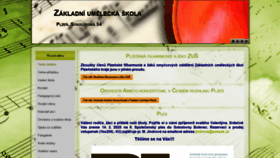 What Zussok.cz website looked like in 2020 (4 years ago)