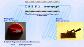 What Zabex.de website looked like in 2020 (4 years ago)