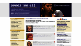 What Zukunfts-orakel.de website looked like in 2020 (6 years ago)