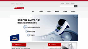 What Zimex.com.cn website looked like in 2020 (4 years ago)
