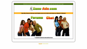 What Zone-ado.com website looked like in 2020 (4 years ago)