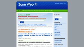 What Zwebfr.com website looked like in 2020 (4 years ago)
