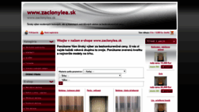 What Zaclonylea.sk website looked like in 2020 (4 years ago)