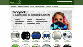What Zonapack.com website looked like in 2020 (4 years ago)