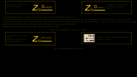 What Zig-d.co.uk website looked like in 2020 (4 years ago)