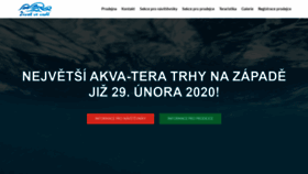 What Zivotvevode.cz website looked like in 2020 (4 years ago)