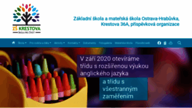 What Zskrestova.cz website looked like in 2020 (4 years ago)