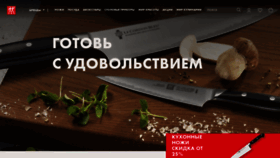 What Zwilling.ru website looked like in 2020 (4 years ago)