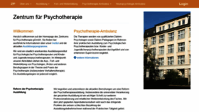 What Zfp-chemnitz.de website looked like in 2020 (4 years ago)