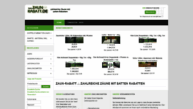 What Zaun-rabatt.de website looked like in 2020 (4 years ago)