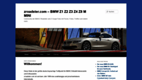 What Zroadster.com website looked like in 2020 (4 years ago)