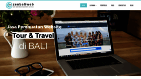 What Zenbaliweb.com website looked like in 2020 (4 years ago)