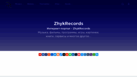 What Zhykrecords.biz website looked like in 2020 (4 years ago)