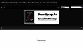 What Zimmerlightings.lu website looked like in 2020 (4 years ago)