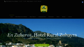 What Zercahoteles.com website looked like in 2020 (4 years ago)