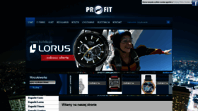 What Zegarki-profit.pl website looked like in 2020 (4 years ago)