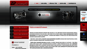 What Zp-automatic.cz website looked like in 2020 (4 years ago)