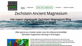 What Zechstein-ancient-magnesium.nl website looked like in 2020 (4 years ago)