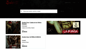 What Zombies.es website looked like in 2020 (4 years ago)