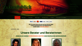 What Zukunftsblick.at website looked like in 2020 (4 years ago)