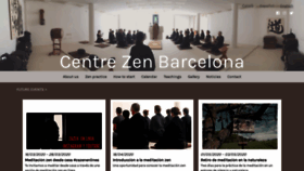 What Zenbarcelona.org website looked like in 2020 (4 years ago)