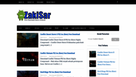 What Zakisar.com website looked like in 2020 (4 years ago)