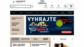 What Zverokruh-shop.cz website looked like in 2020 (4 years ago)