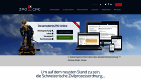 What Zpo-cpc.ch website looked like in 2020 (4 years ago)