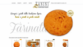 What Zaninialimentare.it website looked like in 2020 (4 years ago)