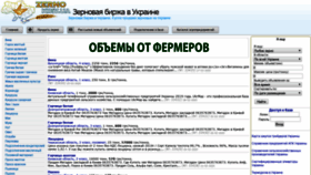 What Zerno.kiev.ua website looked like in 2020 (4 years ago)