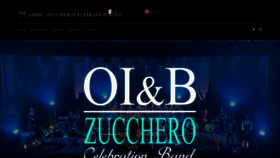What Zuccherotribute.com website looked like in 2020 (4 years ago)