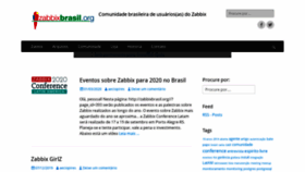 What Zabbixbrasil.org website looked like in 2020 (4 years ago)