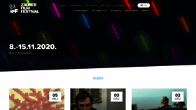What Zff.hr website looked like in 2020 (4 years ago)