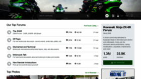 What Zx6r.com website looked like in 2020 (4 years ago)